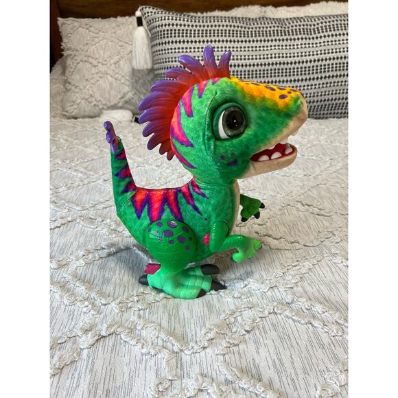 FurReal Friends Munchin Rex Dinosaur Interactive Toy - Picture 1 of 7